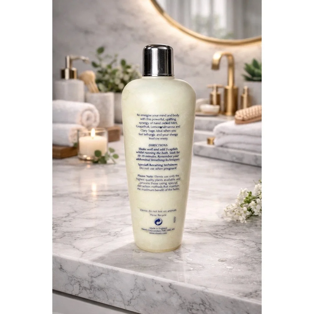 Elemis Aromapure Zest For Life‎ Bath Soak 400ml 13.5 fl. oz. disc
